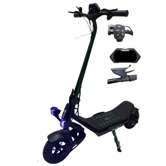 صورة سكوتر الهلاند برو الكهربائي 1500 واط – تصميم رياضي مع إضاءة وشاشة إلكترونية